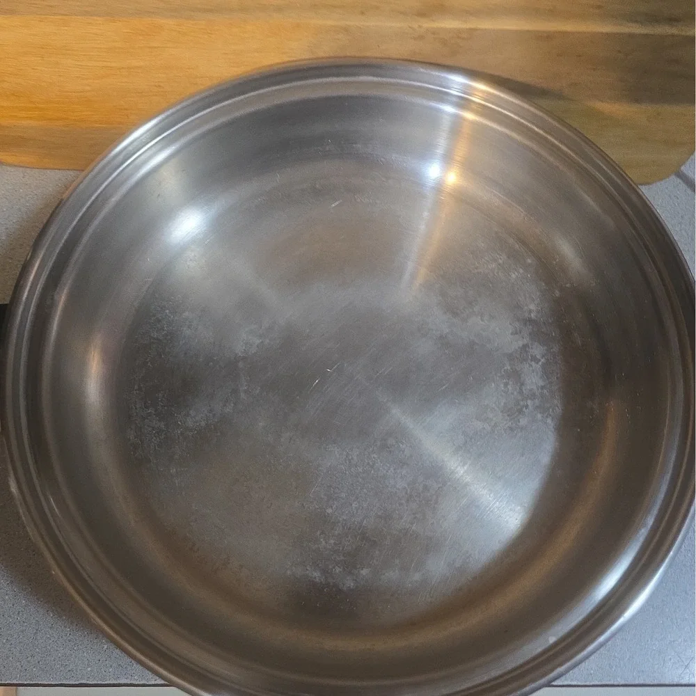 Vintage Image Health System Waterless Electric Skillet With Vapo Lid 12 Inch